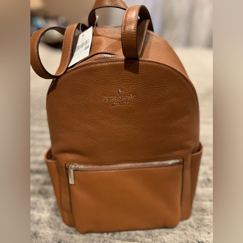 Kate Spade Leila Pebbled Leather Large Dome Backpack / Brand New with Tags!